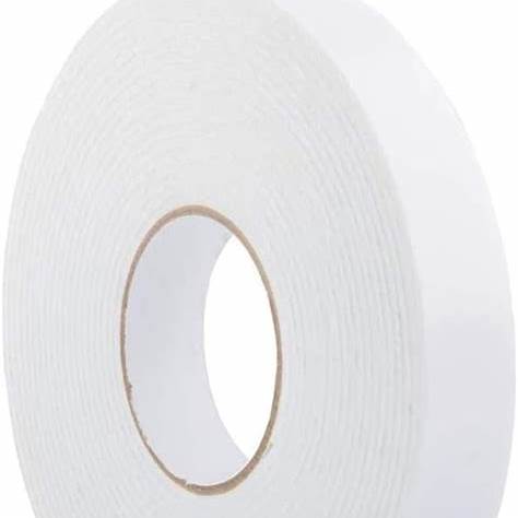 Foam Tape Double-Sided High Tack White 25m Roll