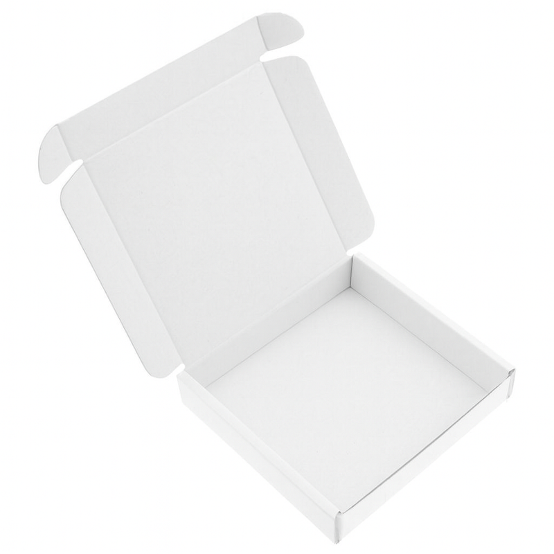 Heavy-Duty White Cardboard Mailers for Ecommerce Peel Seal Adhesive Fits Royal Mail PiP Size