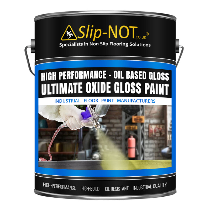 Heavy Duty Oil-Based Oxide Gloss Finish Paint For Metal Surfaces