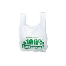 High-Performance Biodegradable Carrier Bags White Vest Design Eco Retail Grocery Packaging Solution