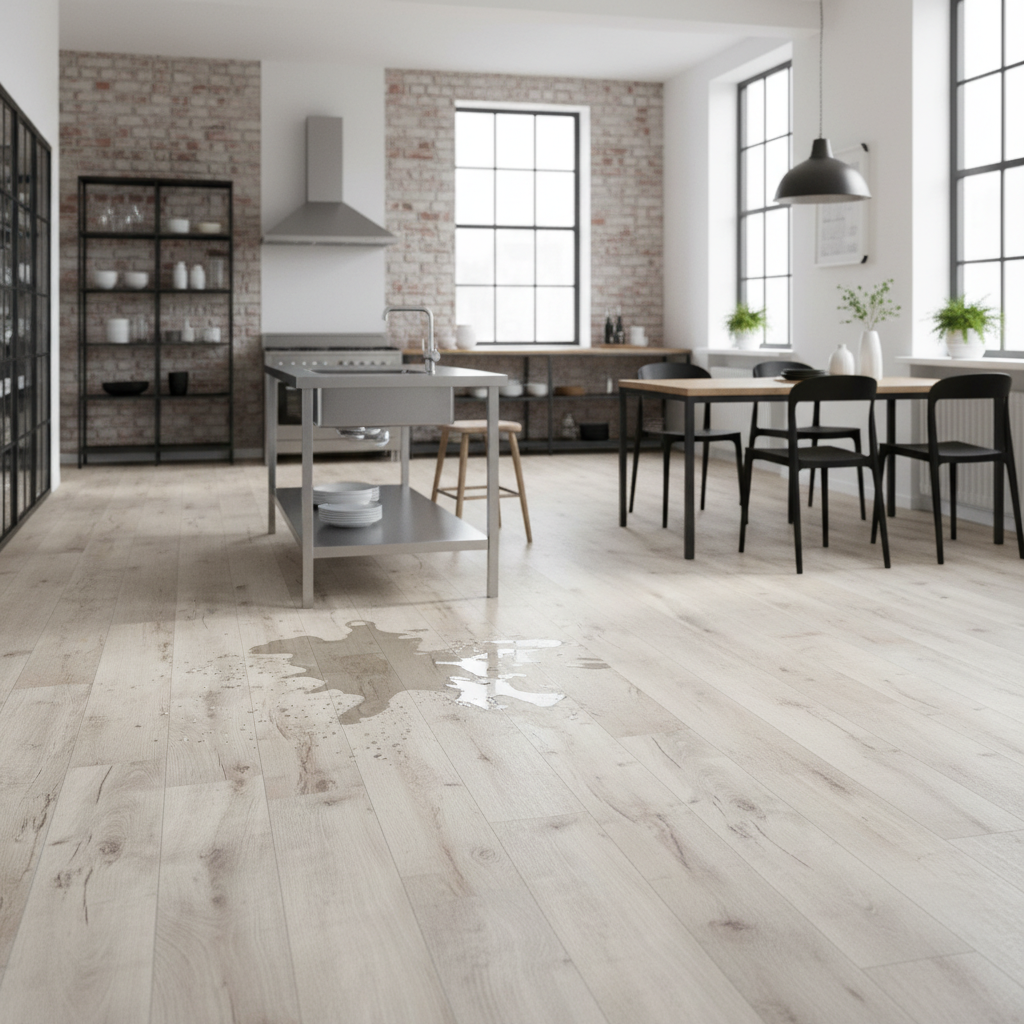 Ocean Water-Resistant 8mm Laminate Flooring