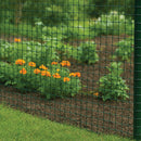 Green PVC Coated Lightweight Mesh, 25x25mm Square Holes - 90cm High Rolls