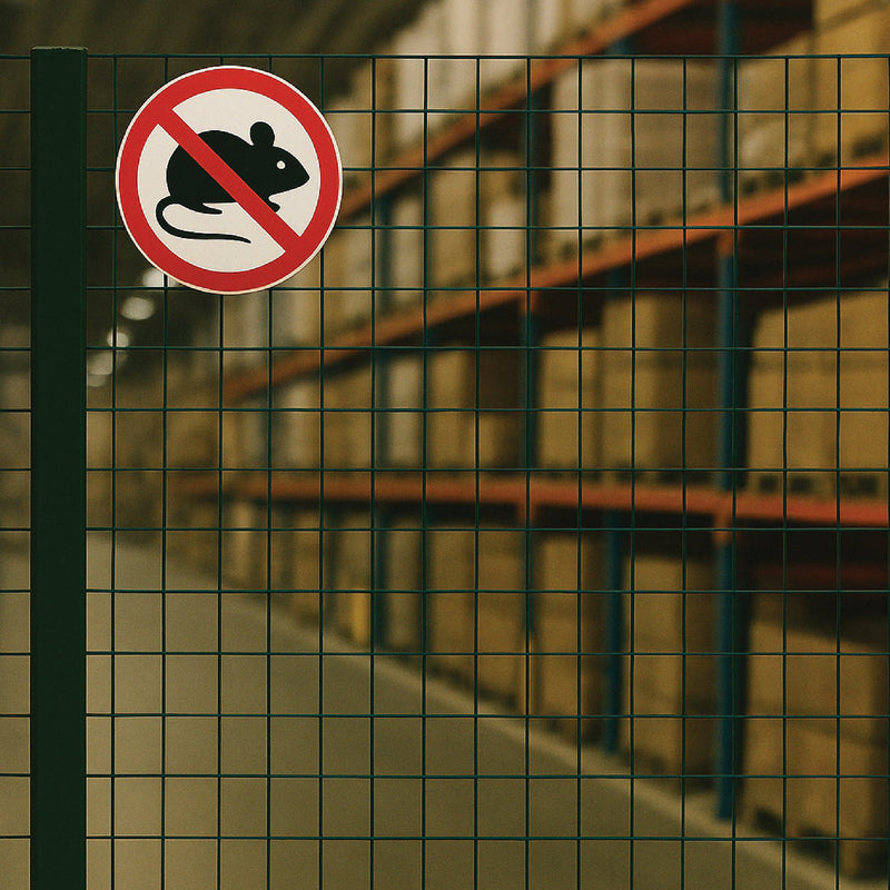 Green PVC Coated Wire Mesh, 25 x 25mm Square Holes 16 Gauge Galvanised Steel (Medium Weight)