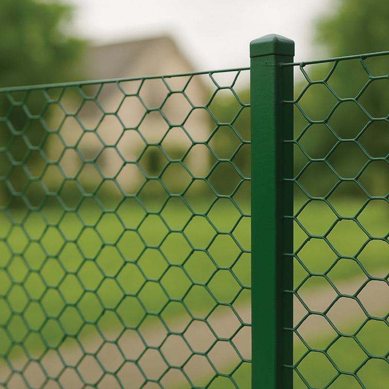 Premium Galvanised Wire Netting – 25mm Hexagonal Hole, Green PVC-Coated Steel