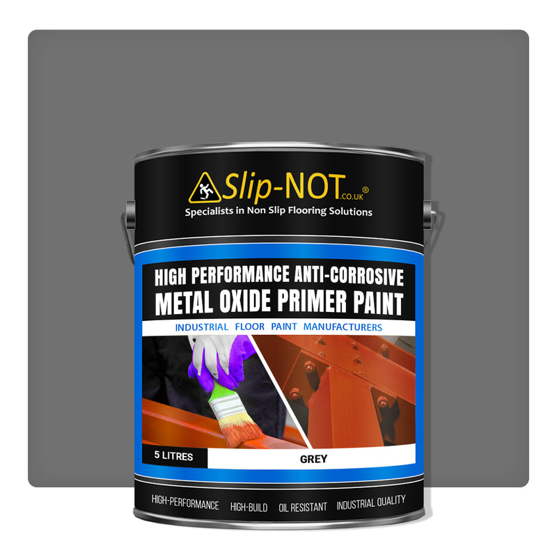 High Performance Anti-Corrosive Metal Oxide Primer Paint - 5Litre