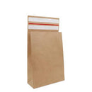 Heavy-Duty Kraft Paper Postal Bags Eco Mailing Envelopes for Clothes Textiles Gifts Recyclable Compostable Pilfer-Proof Seal