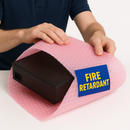 Premium Fire-Safe Bubble Wrap Roll 100m Small Bubble Anti-Static On-Site Protection