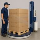 High-Performance Pallet Wrap Machine Power Pre-Stretch up to Save Film Time Money