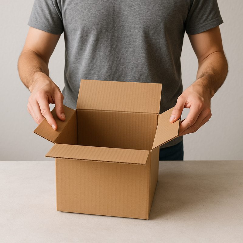 Heavy-Duty Double Wall Corrugated Boxes Professional Grade Cardboard Cartons for Secure Shipping Warehousing