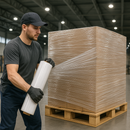 Premium Clear Polythene Roll Large 100m² Protective Sheet Industrial Strength