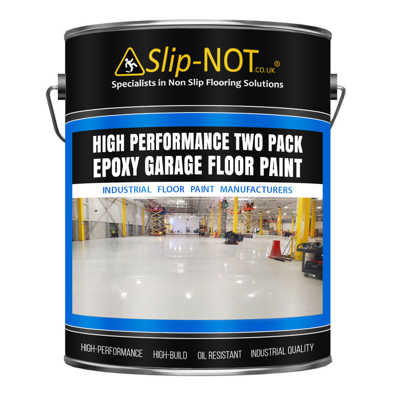 Heavy Duty Two-Pack Epoxy Floor Paint For Garage & Workshops - 5kg