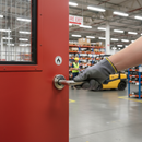 Fire Rated Door Handle Set | Round Bar Lever | Heavy Duty Hinges | FD30 Compatible