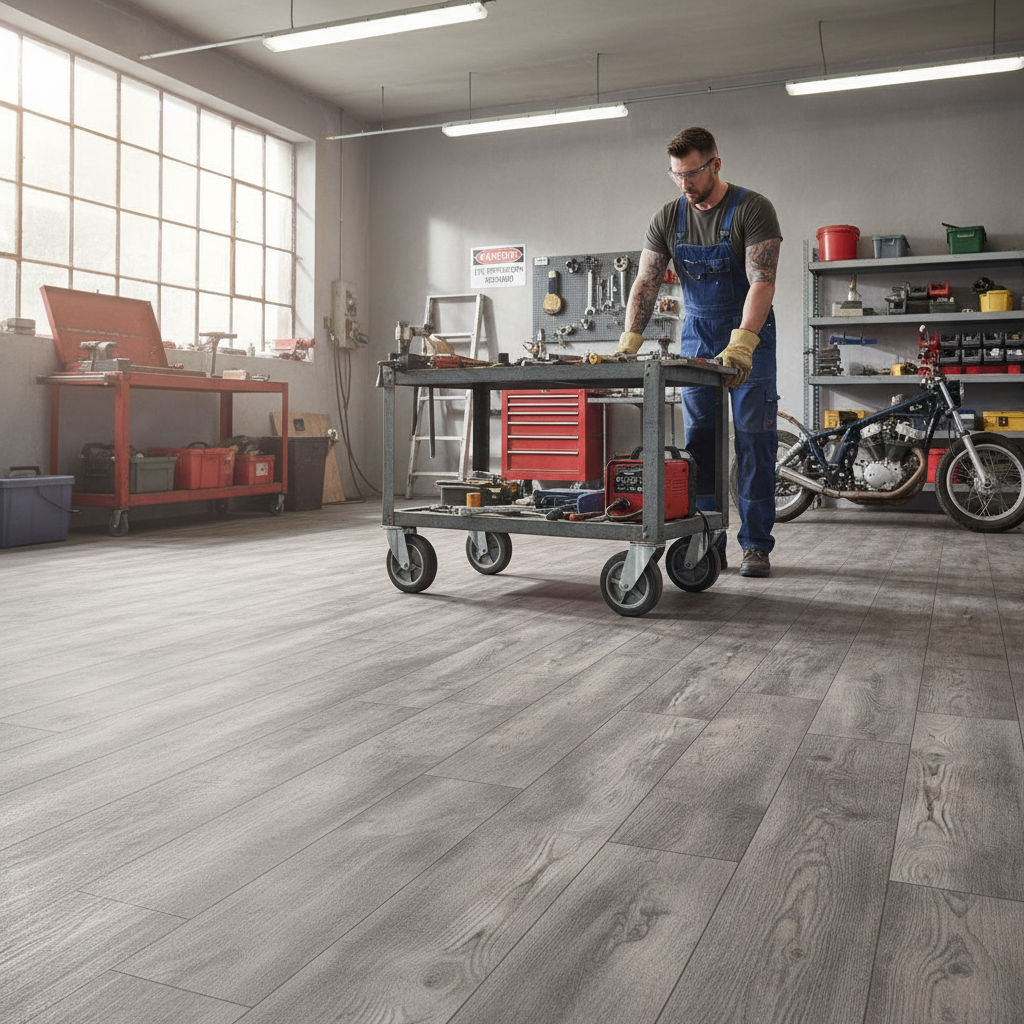 8mm Laminate Flooring with Water-Resistant Surface
