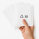 White Jiffy Airkraft Postal Bags Best-Selling Bubble Lined Envelopes for Secure Mailing & Packaging