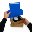 Premium Dark Blue Quick Seal Postal Boxes Peel Seal Tear Strip High-Quality E-Commerce Mailing Boxes