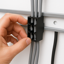 Heavy-Duty Shipping Corner Guards& Expandable Black Plastic Protectors for All Box Sizes