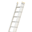 High Performance Aluminium Triple Extension Ladder Perfect For Commercial Use - 7.75m