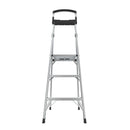 Premium Aluminium Lightweight 3-Step Platform Ladder With Handrail - 1.5m