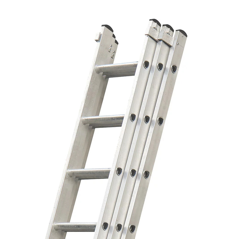 High Impact Aluminium Triple Extension Ladder For Industrial Applications - 5.2m