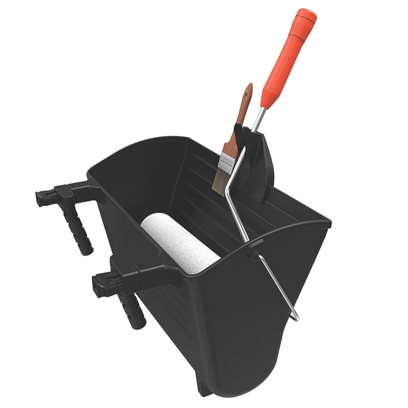 Heavy Duty Plastic Ladder Bucket For Tool Storage - 420mm