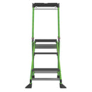 Heavy Duty 3-Step Folding Stool For Electricians And Professional Use - 660mm