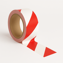Premium Warning Tape High-Visibility Stripes Durable Rubber Adhesive (50mm x 33m)