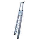 Industrial Quality Aluminum 7-Step Platform Ladder For Regular Use - 2.19m