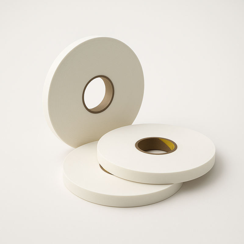 Premium White Foam Tape 12mm High-Tack Long-Lasting Adhesion for Pros