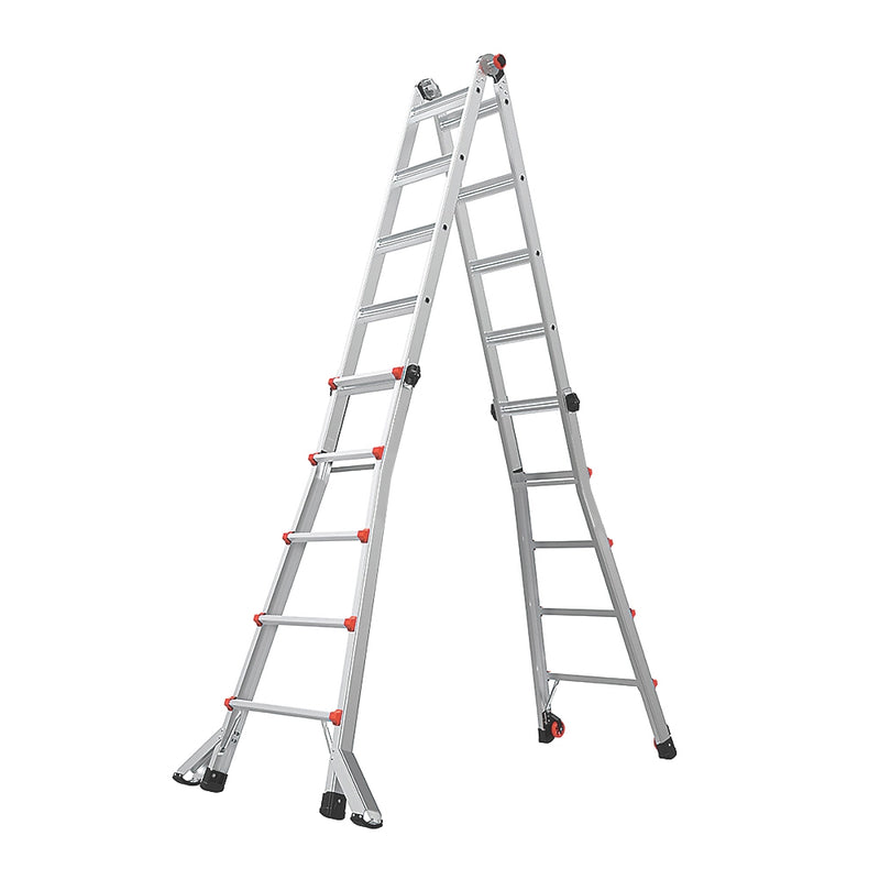 Highly Durable Lightweight Aluminium Combination Ladder - 5.7m