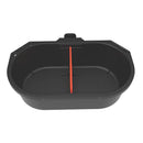 Industrial Grade Black Plastic Ladder Tool Bag - 130mm