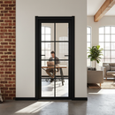 Internal Fully Finished 8 Light Clear Glass Industrial St...