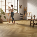 Herringbone 5mm Embossed Rigid Core Vinyl Flooring