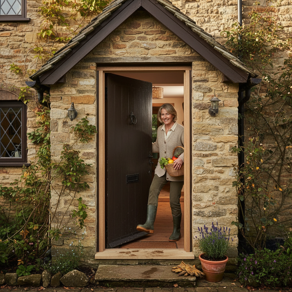 Hardwood External Timber Door Frame and Cill