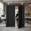 Fully Finished Industrial Studio 3 Panel Pair Door - Mode...