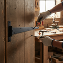 Beeswax Door Hinge 18" / 450mm | Rustic Style | Modern & Traditional Doors