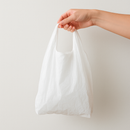 Premium Degradable White Carrier Bags Eco-Friendly Shopping Bags for Retail Grocery Use