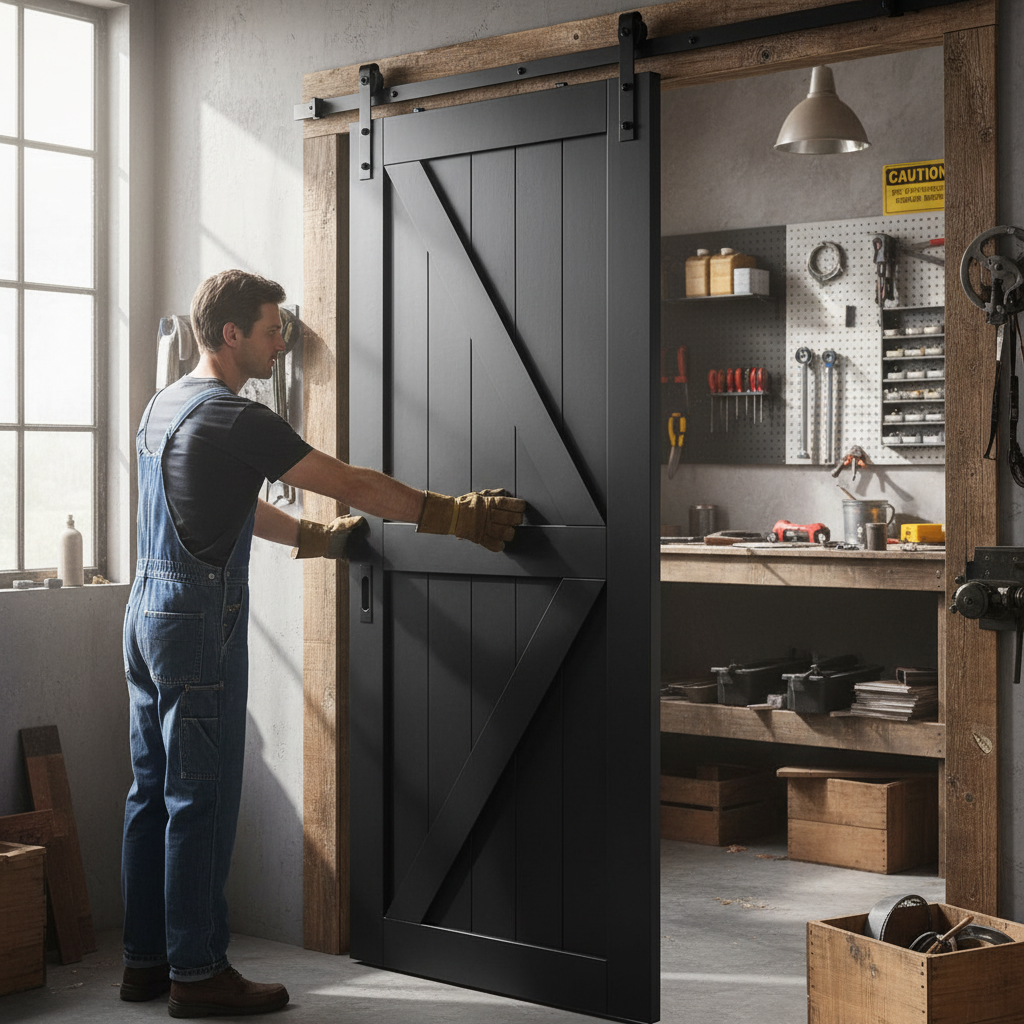 Internal Primed Z Brace Sliding Barn Door - High-Quality ...