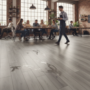 Premium Advanced 8mm Laminate Flooring with Water-Resistant Surface and AC3 Wear Rating for Residential Use