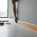 Natural Strand Woven Bamboo Skirting Board - 1.85m Lacque...