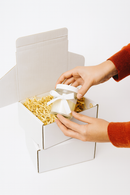 High-Performance White Postal Boxes Quick Seal Durable Clay-Coated Finish Perfect for Ecommerce Courier Shipping