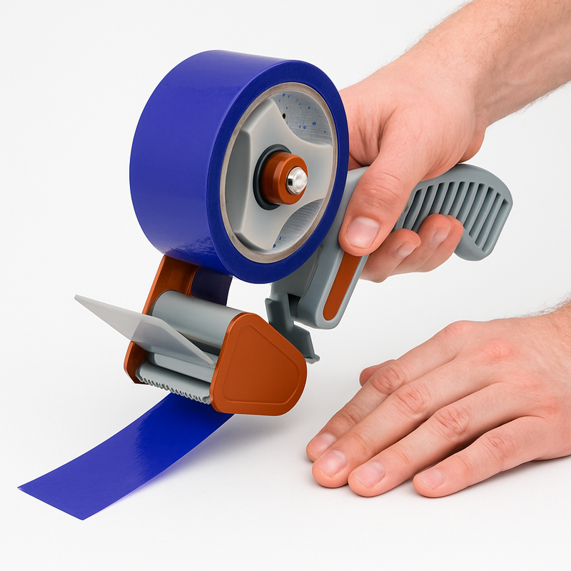 Heavy-Duty Carton Sealer Tape Gun Industrial Metal Dispenser with Adjustable Clutch (48mm)