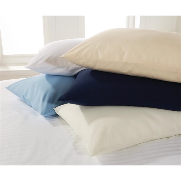 Essentials Temir Duvet Cover Blue Single Open