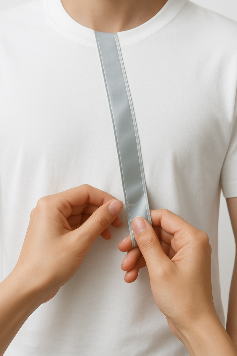 ReflectoPro Sew-On Reflective Tape Silver 50mm x 10m Roll