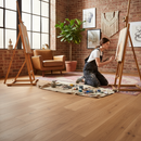 14mm UV Oiled Engineered Real Wood Flooring in Brushed Oak