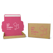 High-Performance Quick Seal Postal Boxes Brown/White Dual Tone with Printed Interior No Tape Peel Seal Eco-Friendly