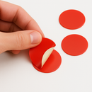 Heavy-Duty Mounting TapeCrystal Clear Weatherproof 20mm Adhesive Circles