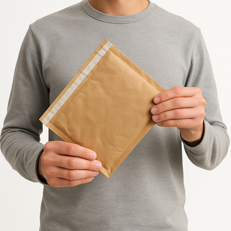Premium Padded Envelopes Extra-Strong Recyclable Kraft Mailers for Secure Shipping
