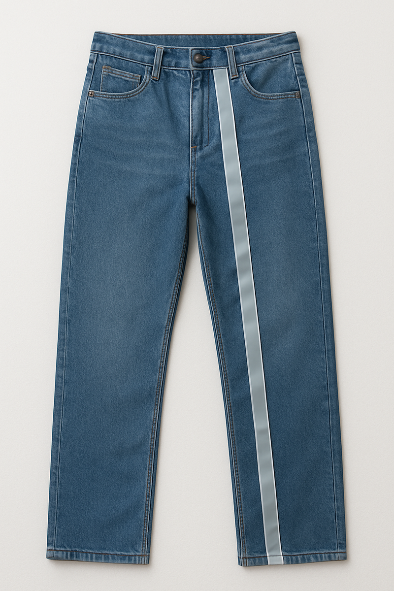 ReflectoPro Sew-On Reflective Tape Silver 50mm x 10m Roll