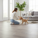 8mm Embossed Laminate Flooring - Water-Resistant Surface,...