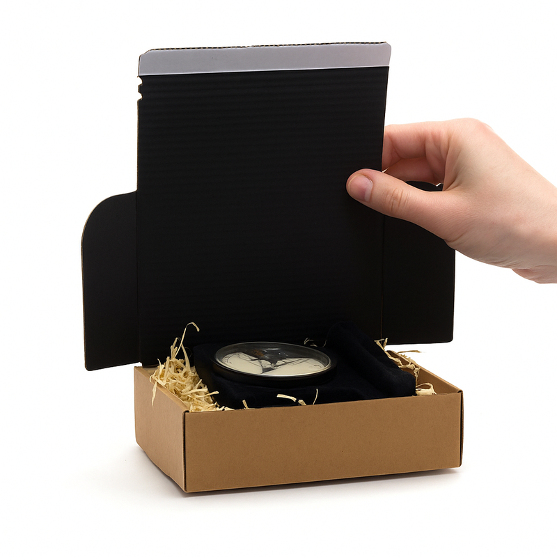 Premium Black Quick Seal Postal Boxes Peel Seal with Tear Strip Luxury E-Commerce Packaging Pack